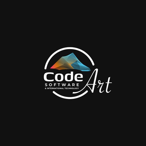 Logo for our newly opened company named CodeArt. Design by Sedow