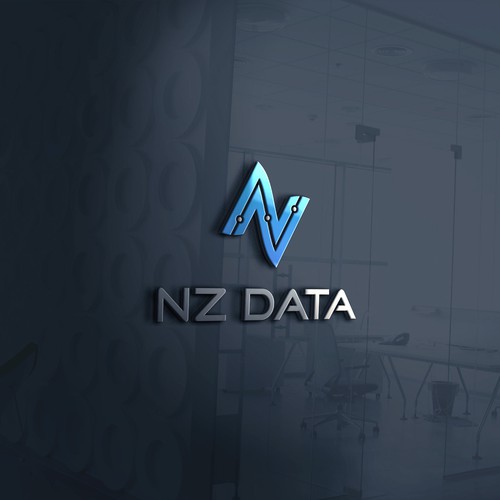 NZ Data New Branding Design by AlphaCeph