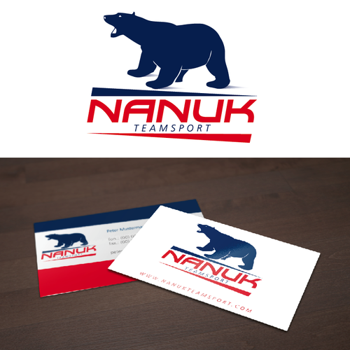 Nanuk-Teamsport benötigt ein logo and business card Design by wirkSTOFF