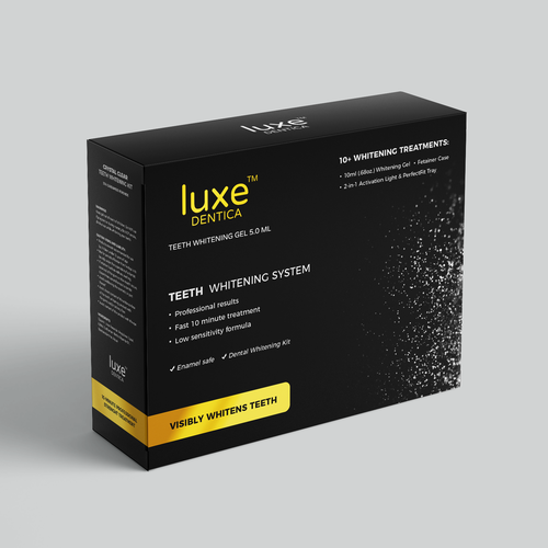 Teeth whitening packaging Design by Martina ^_^