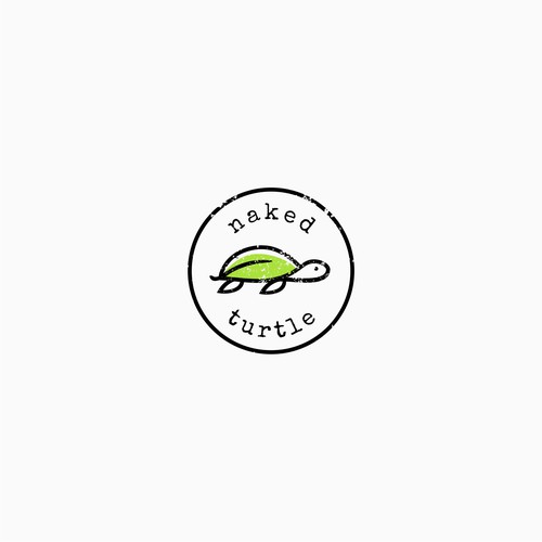 Design a cool logo for a natural body wash, Naked Turtle! デザイン by gaga vastard