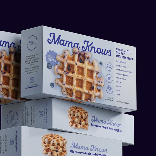 Frozen Waffle Box