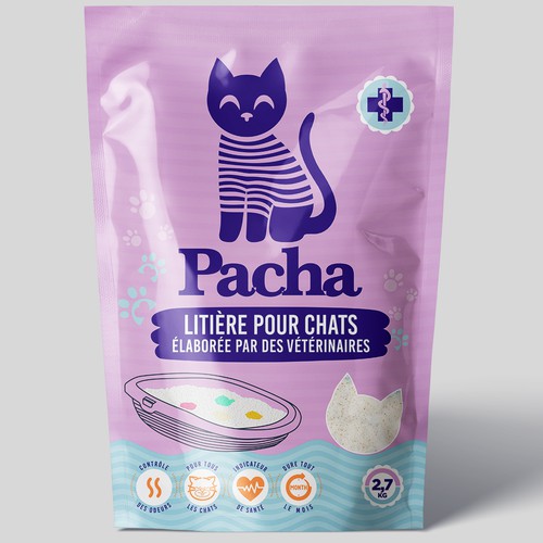 Cat Litter startup Minimalistic packaging - Contest Design von agooshe