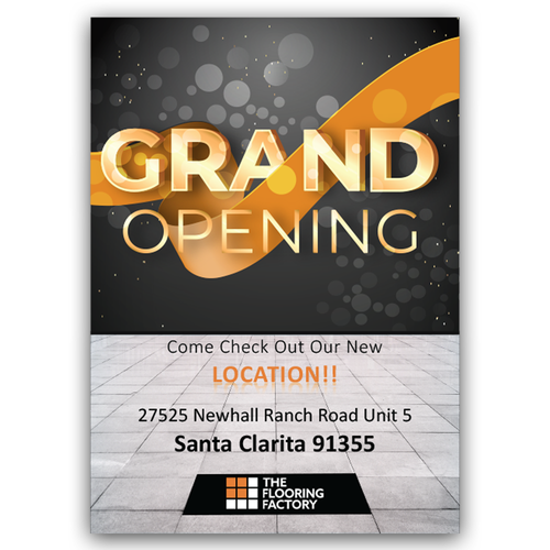 Grand Opening Flyer Design by AbhisheCreatives