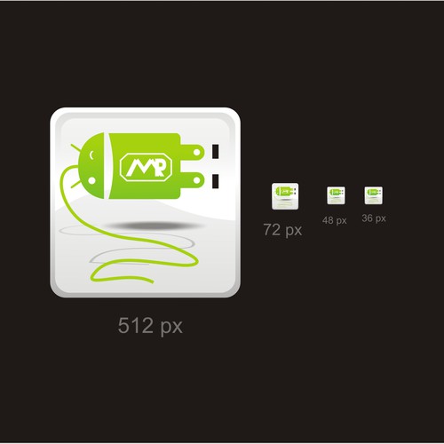 Android App icon for Mugen Battery Calibration app Design by ruribawapenakemeja