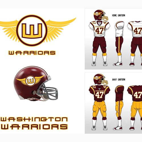 Community Contest: Rebrand the Washington Redskins  Design by BEC Design
