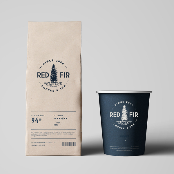 Design by Hamza Sittar titled "Logo and Packaging Design"