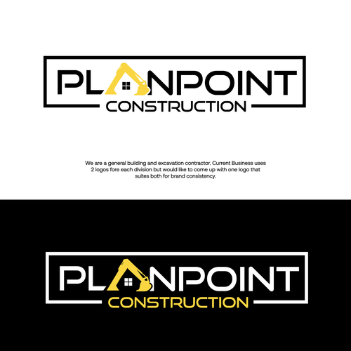 PlanPoint Construction Logo Needs A Remodel Design by nmxdsgns™