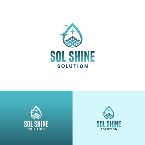 New solar panel cleaning business needing to attract customers Design by Herii1