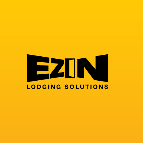 "EZ IN"  Logo ( pronounced  "Easy In") - RV parks and Lodging Solutions Design by aurelizza