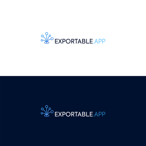 Design a modern and dynamic logo for an app in the data space Design by Emi Apri