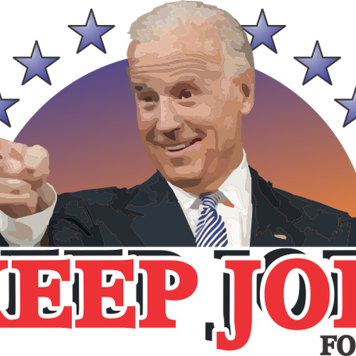 Download Mock "KEEP JOE!" Biden VP Recruitment Campaign Logo | Concours: Création de logo