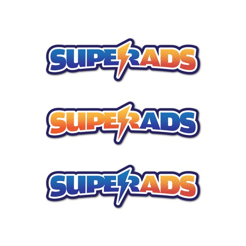 Comic Book like Super-Ads Logo for innovative Marketing Agency Design by Aclectic