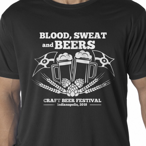 Creative Beer Festival T-shirt design Diseño de CervusDesigns