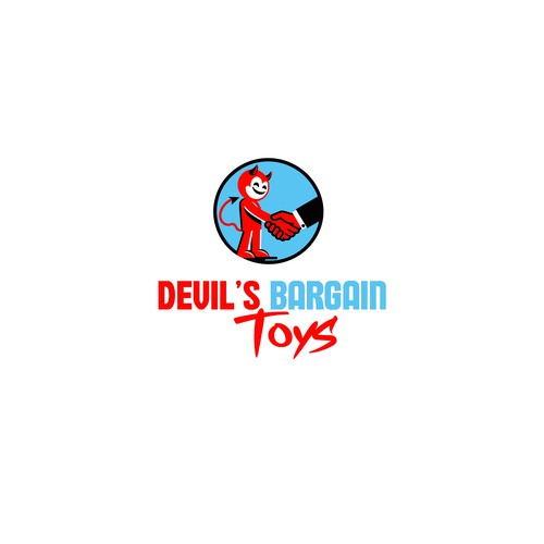 Quirky Retro action figure company logo Design by Graphic_Bro