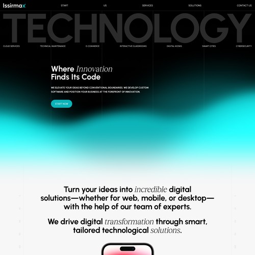 Web page design contest entry by WebNest™