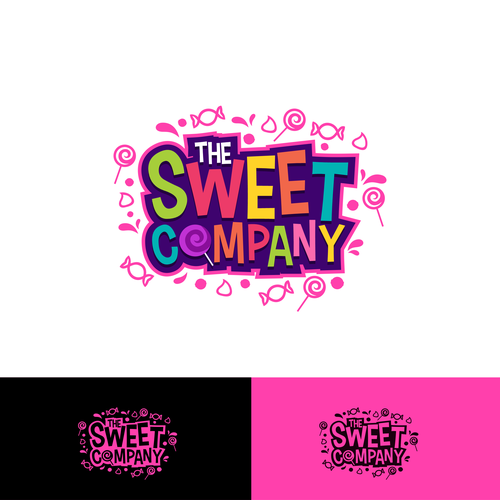 Design a Colorful Candy Store Logo Design by 2K Desain