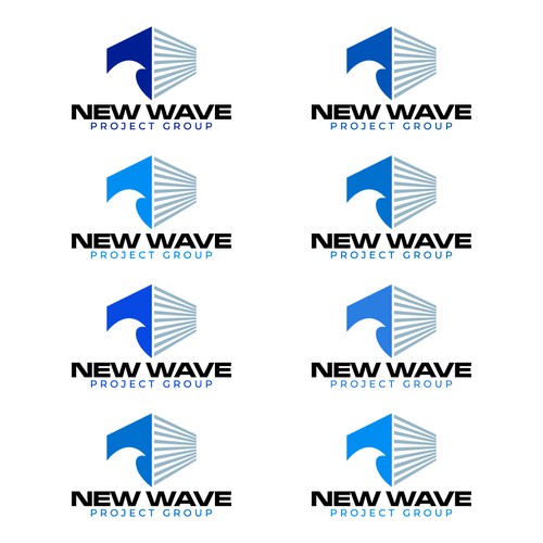 New wave project group logo Design by nongski