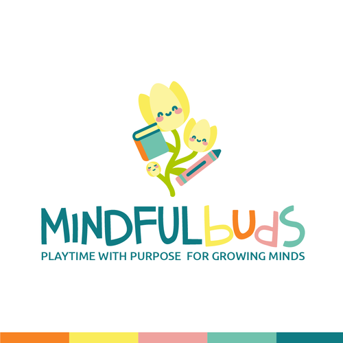 Appealing logo for early childhood learning resources business Design by Sara Chester