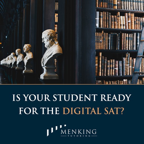 Dark Mode Academia Tutoring Course Ad Image Design by Lasmare