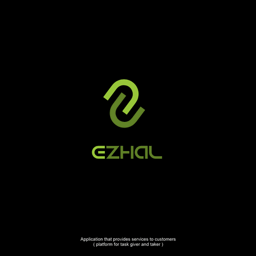 Mobile application logo for "Ezhal" Design by Raden Gatotkaca