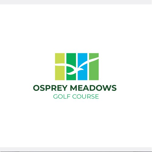 Golf Course Logo - Osprey Meadows Golf Course at Tamarack Design by mounart