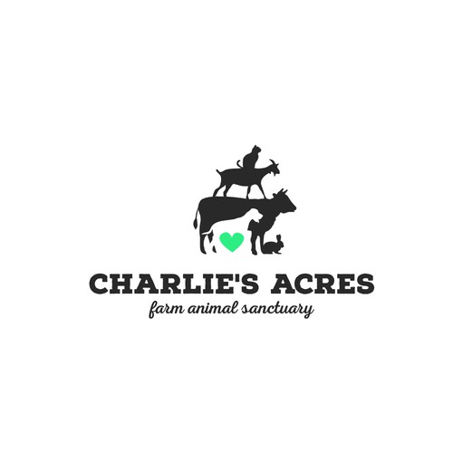 Create a sophisticated yet sweet logo for a farm animal rescue! | Logo ...