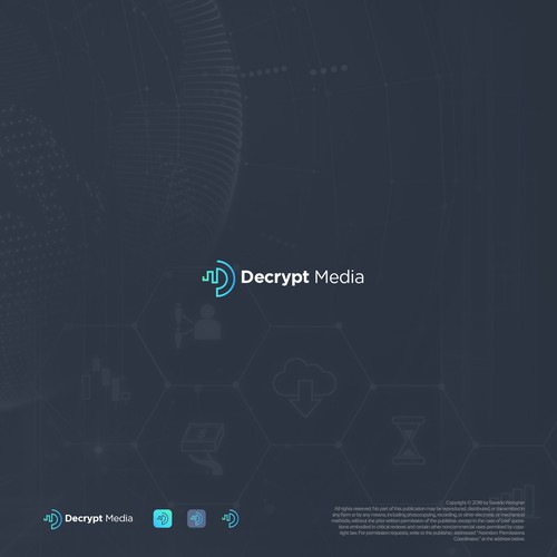 Design a beautiful logo for "Decrypt Media" Design by Saverio Wongher ™