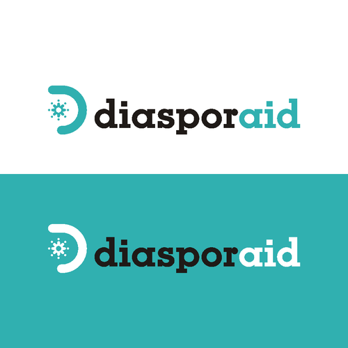 Design a powerful logo for diasporaid, an impact-oriented network/platform for expats Design by motherorison