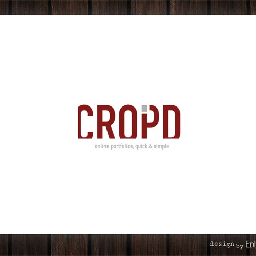 Cropd Logo Design 250$ Diseño de EnlightPro