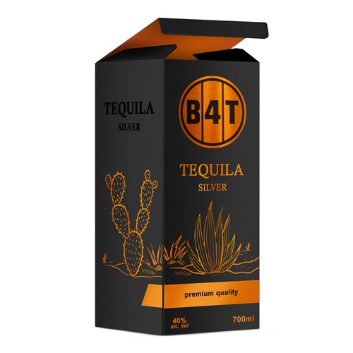 Premium Spirits Brand - Bottle Packaging Design Design by Melissa Solano