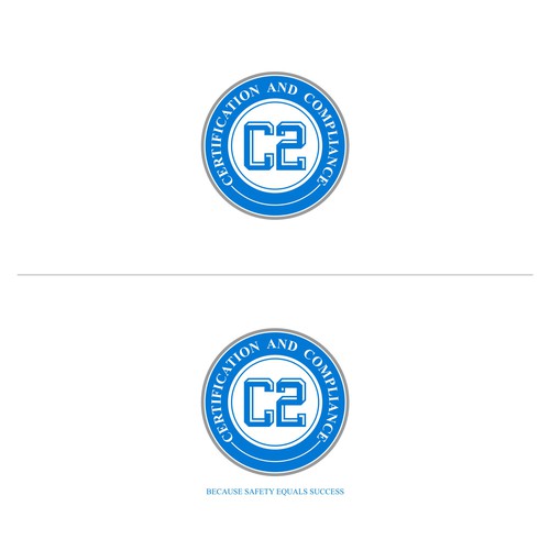Organization Logo with a mission for safety + compliance Design by sunshine_design