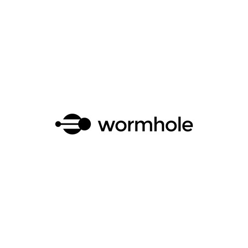 Wormhole Protocol Logo Design Design by Cosmin Virje