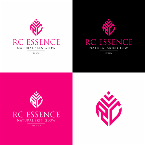 RC Essence Natural skincare glow by Rita Design by G A D U H_A R T