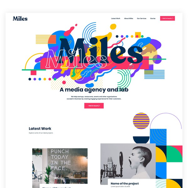 Design von andrei2709 mit dem Titel "Miles Agency & Lab"