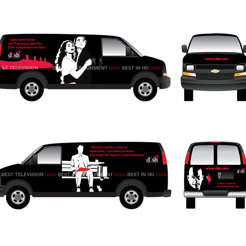 V&S 002 ~ REDESIGN THE DISH NETWORK INSTALLATION FLEET Design by Souxxie