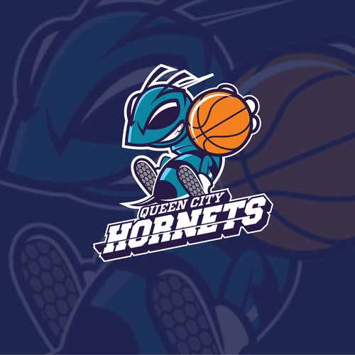 Community Contest: Create a logo for the revamped Charlotte Hornets! Réalisé par DORARPOL™