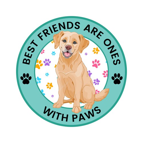 Design an amazing sticker for passionate dog owners and dog lovers Design by Xnine