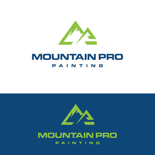 High-end, tech-focused Colorado painting company brand package Design by MD Design99