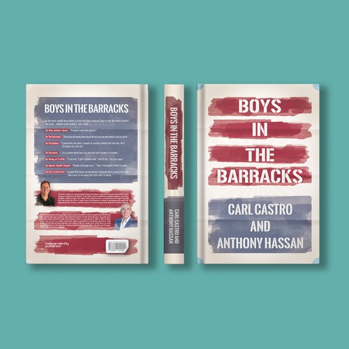 We need a compelling book cover to show life in the US ARMY today AFTER two decades of war. Design by danc