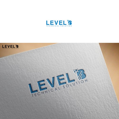 Create a clever logo for Level B, a Technology Solutions company. Design réalisé par RiyanDesigns