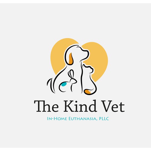 Gewinner des Wettbewerbs „Design a beautiful, serene logo for an in-home euthanasia veterinary practice“ in der Kategorie Logo-Design