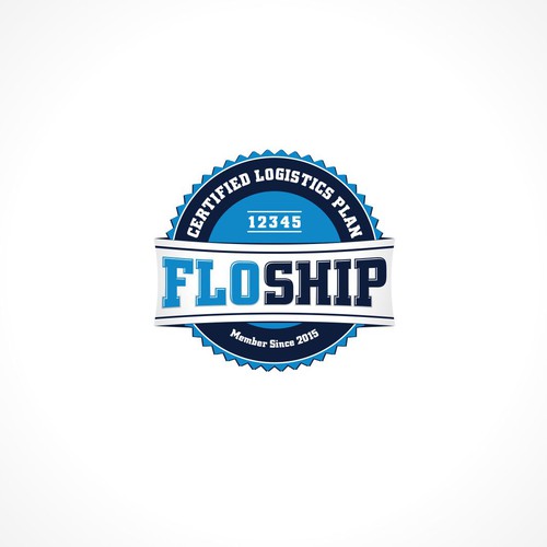 Floship Certified Logistics Plan Seal Logo Design Contest 99designs