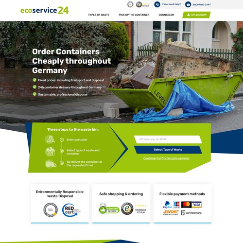 Show that we help the environment Design by OMGuys™