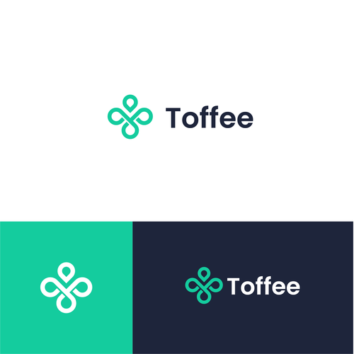 Design di modern fintech logo di wonki ™