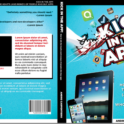 Iphone App Book Cover Diseño de iammau