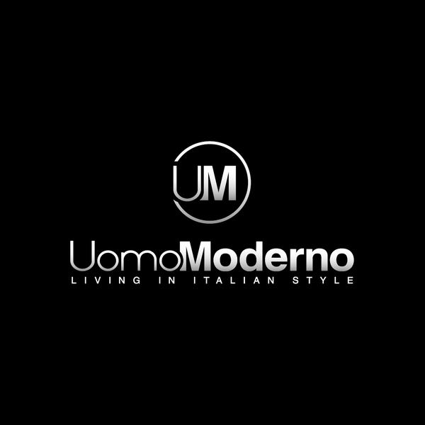 Design by :::tD::: titled "Uomo Moderno needs a new logo"