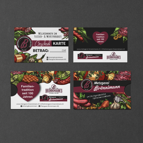 Gift Card Design by The ARTelier