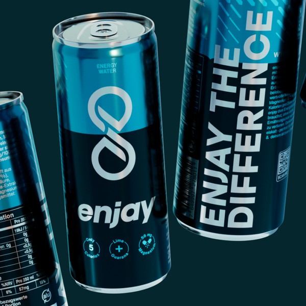 Branding and packaging for a fitness brand