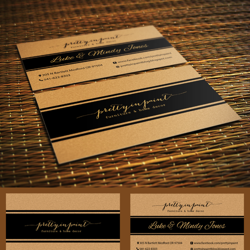 Design A Trendy retail store card that is a show stopper! Design by 5CD